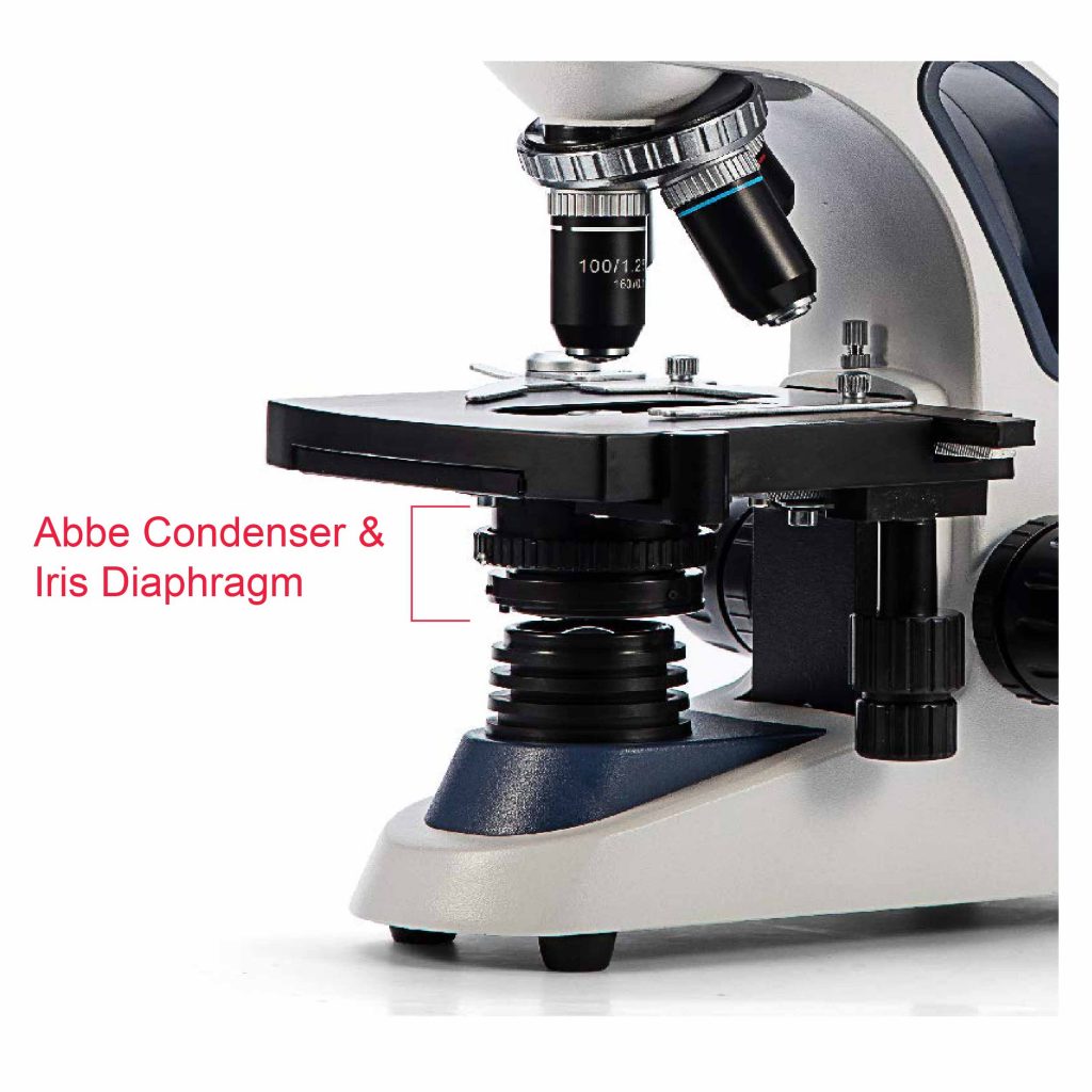 Abbe-condenser-Iris-diaphragm