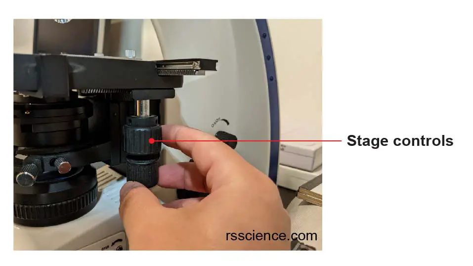 stage-control-microscope-part