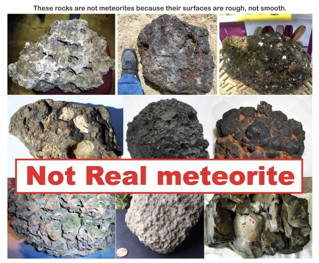 non-meteorite-example